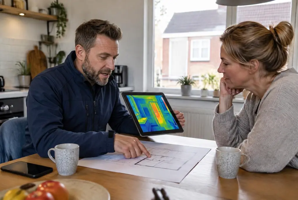 Lekdetectie Hoenderloo – bevindingen bespreken aan de keukentafel
